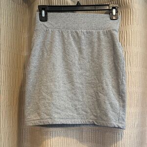 Forever 21 Light Gray Pencil Skirt